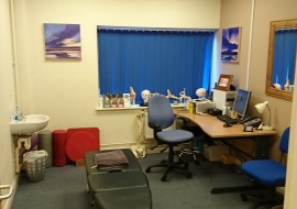 Our Chiropractic Treatment Room At The Chiropractic Clinic, Llandarcy Academy Of Sport