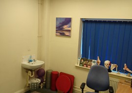 Our Chiropractic Treatment Room At The Chiropractic Clinic, Llandarcy Academy Of Sport